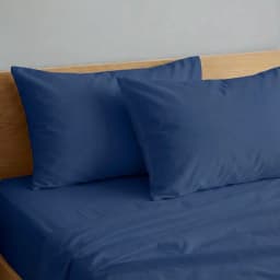 Bộ Ga Gối 3 món Cotton Satin Màu Trơn 6