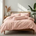 Bộ Ga Gối 4 món Cotton Satin Màu Trơn 10