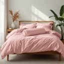 Bộ Ga Gối 4 món Cotton Satin Màu Trơn 7