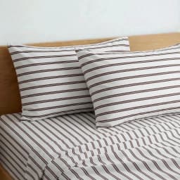 Bộ Ga Gối 3 Món Lụa Tencel 60s Urban Stripe 1