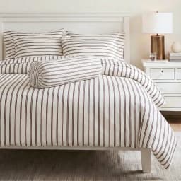 Bộ Chăn Ga Gối 5 Món Lụa Tencel 60s Urban Stripe 1