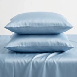 Bộ Ga Gối 3 món Lụa Tencel 60s Màu Trơn 2