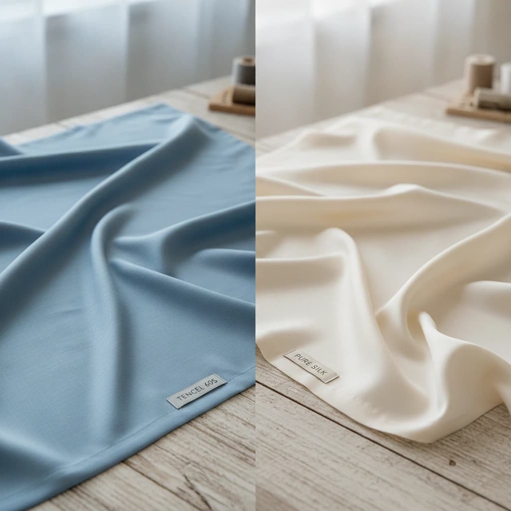Tencel Lyocell có phải là lụa không?
