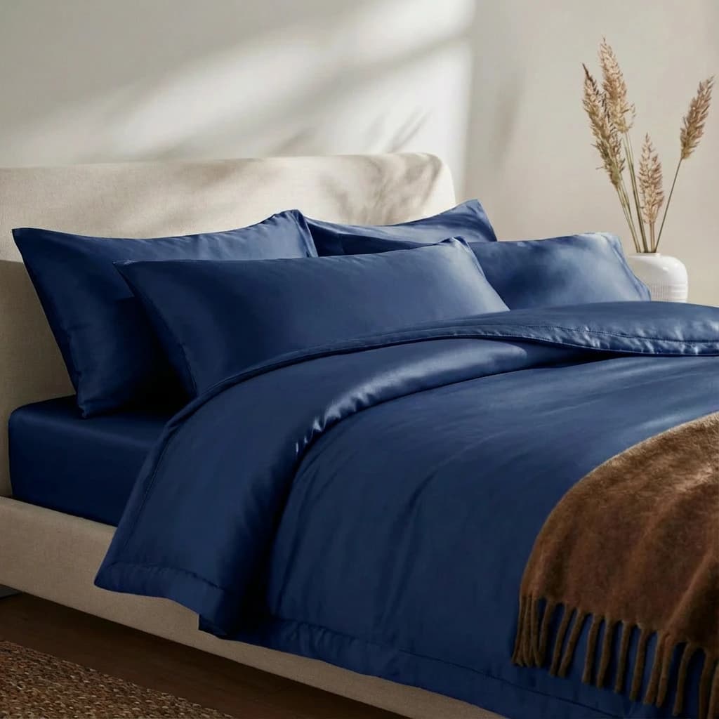Chăn Lụa Tencel Chần Gòn Microfiber