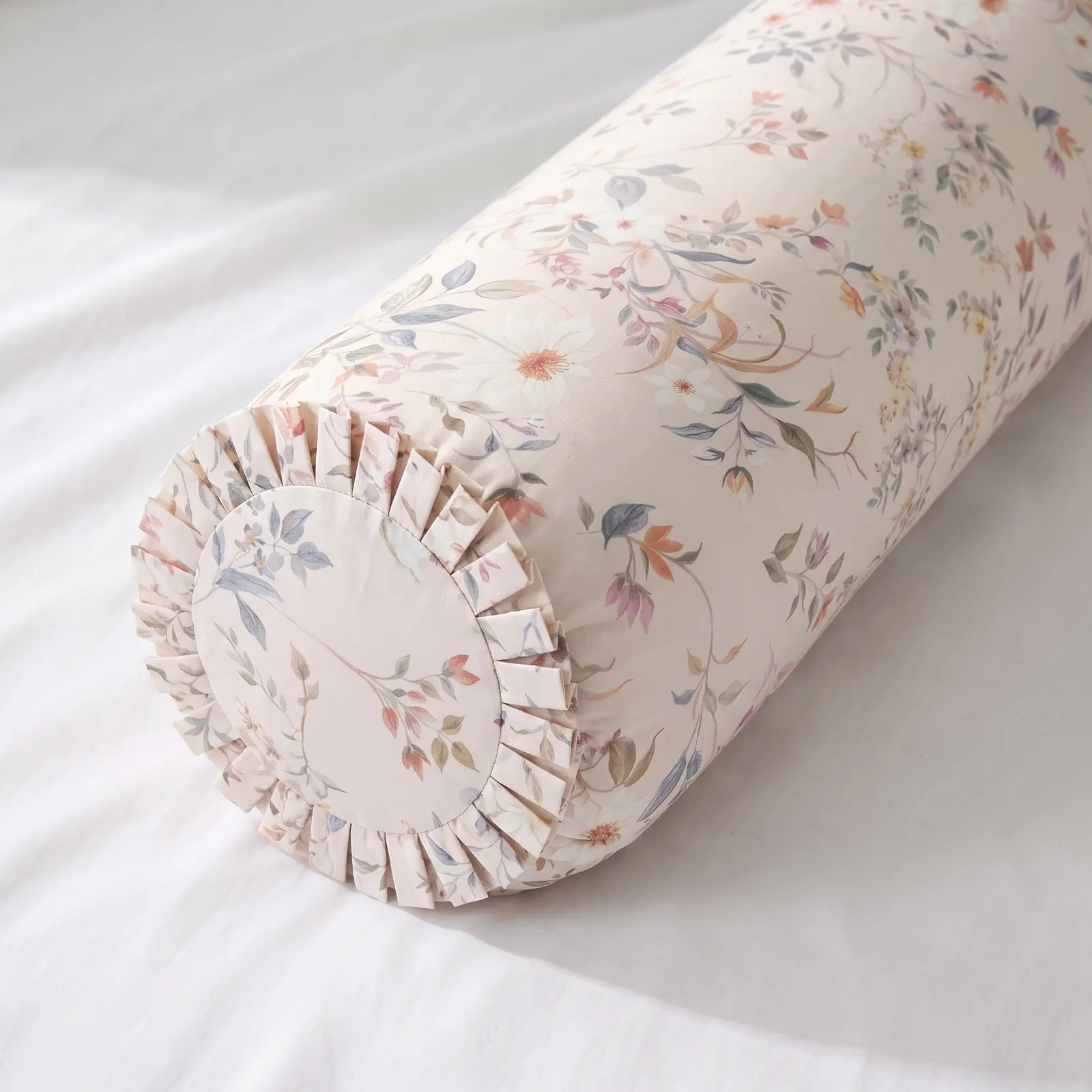 Vỏ Gối Ôm Lụa Tencel 60s Họa Tiết Spring 70x100 Có Bèo
