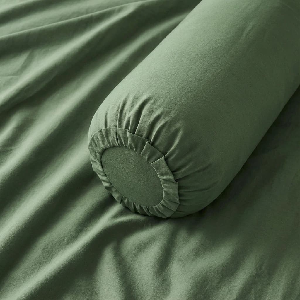 Vỏ Gối Ôm Cotton Satin Màu Trơn