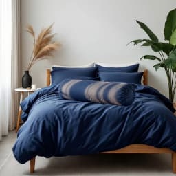 Bộ Ga Gối 4 món Cotton Satin Màu Trơn 6