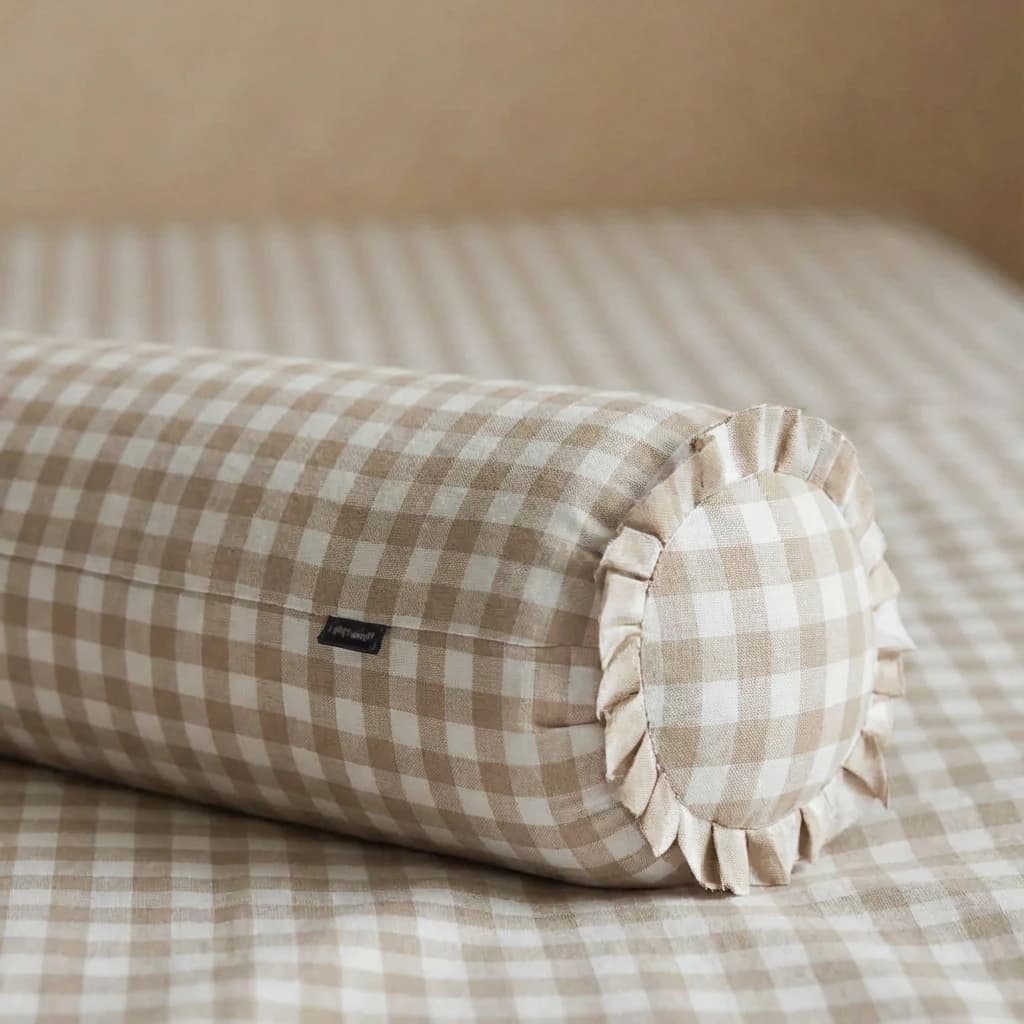 Vỏ gối ôm Washed Cotton