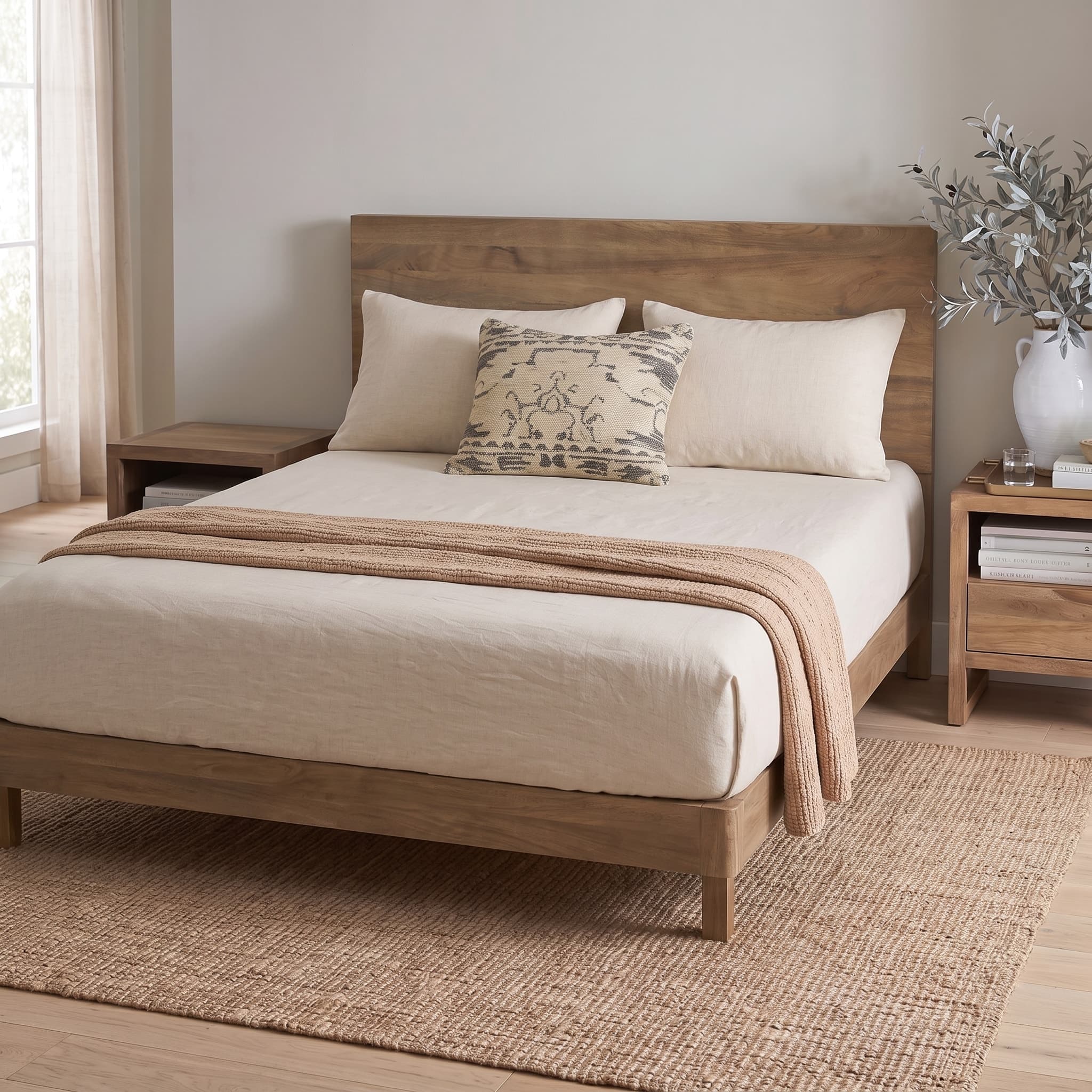 Bộ Ga Gối 3 món Washed Cotton