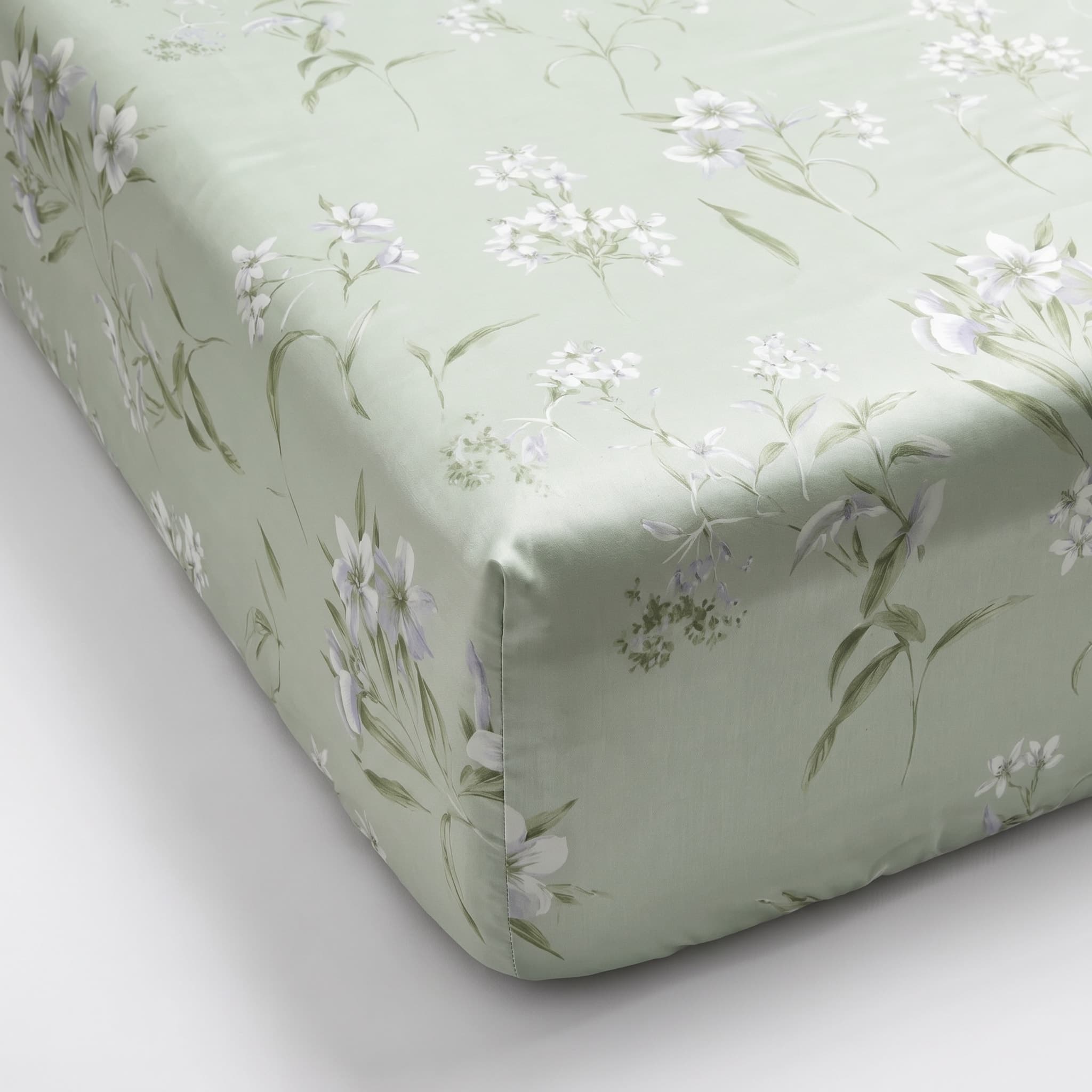 Ga Giường Lụa Tencel 60s Họa Tiết Jade
