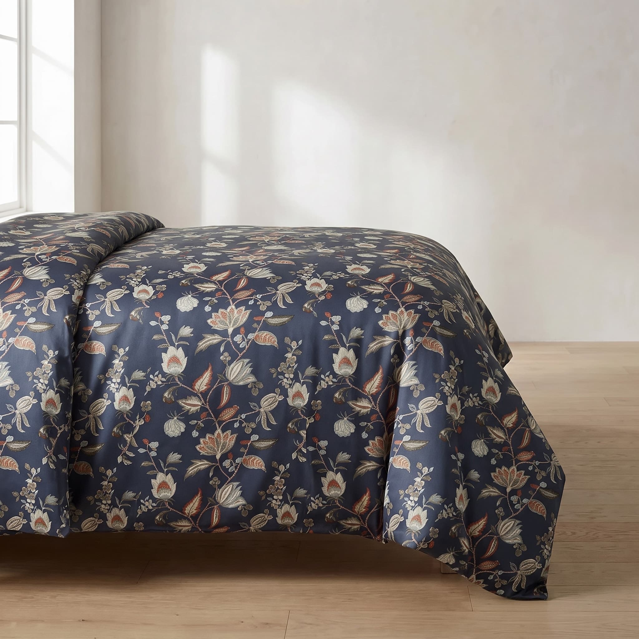 Chăn Chần Gòn Microfiber Lụa Tencel Họa Tiết Noir