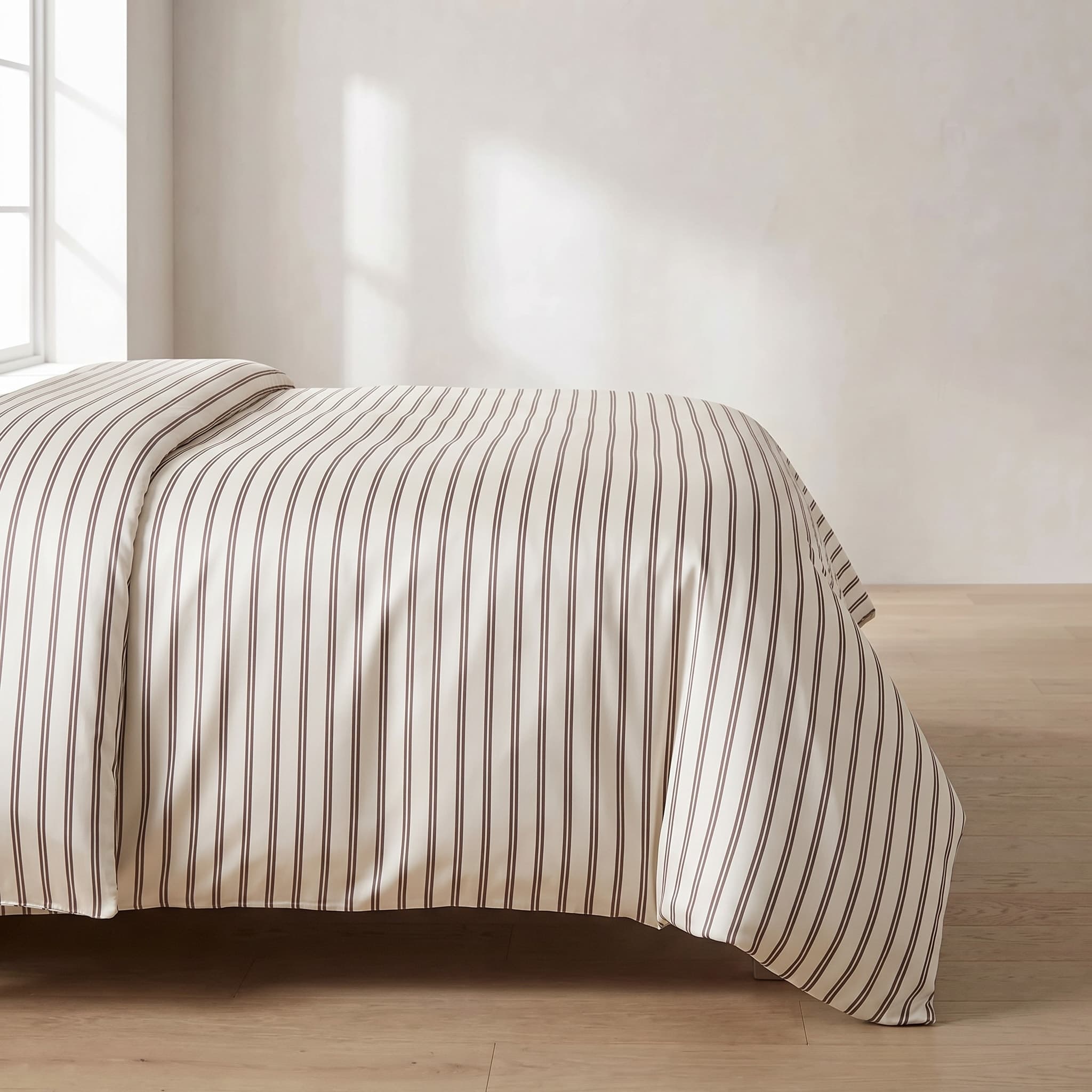 Chăn Chần Gòn Microfiber Lụa Tencel Họa Tiết Urban Stripe