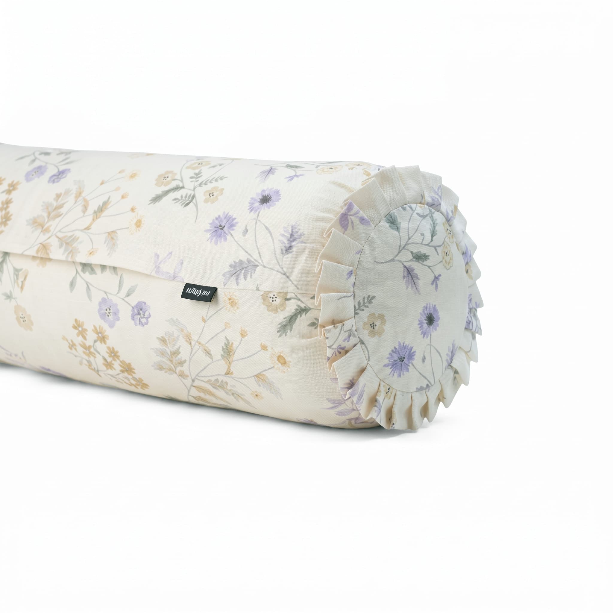 Vỏ Gối Ôm Lụa Tencel 60s Họa Tiết Sunny Bloom 70x100 Có Bèo
