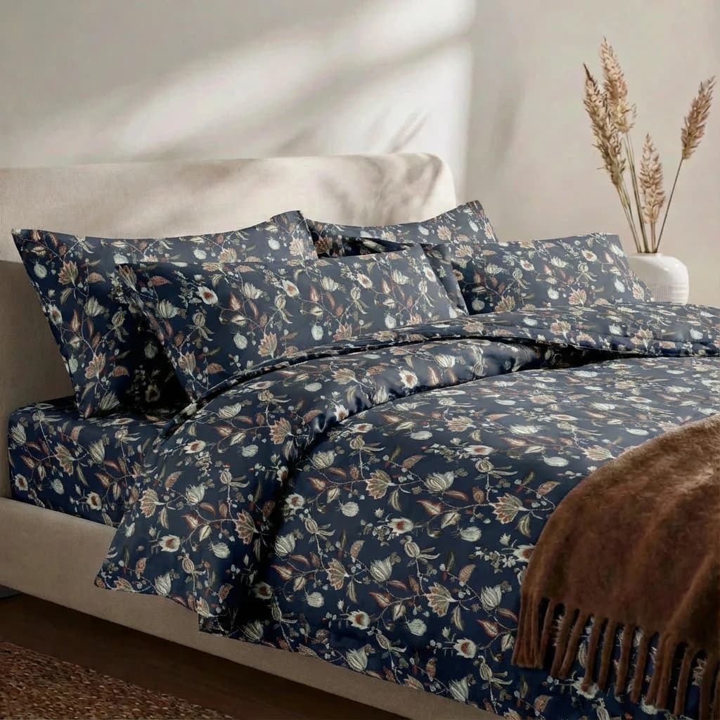Chăn Chần Gòn Microfiber Lụa Tencel Noir