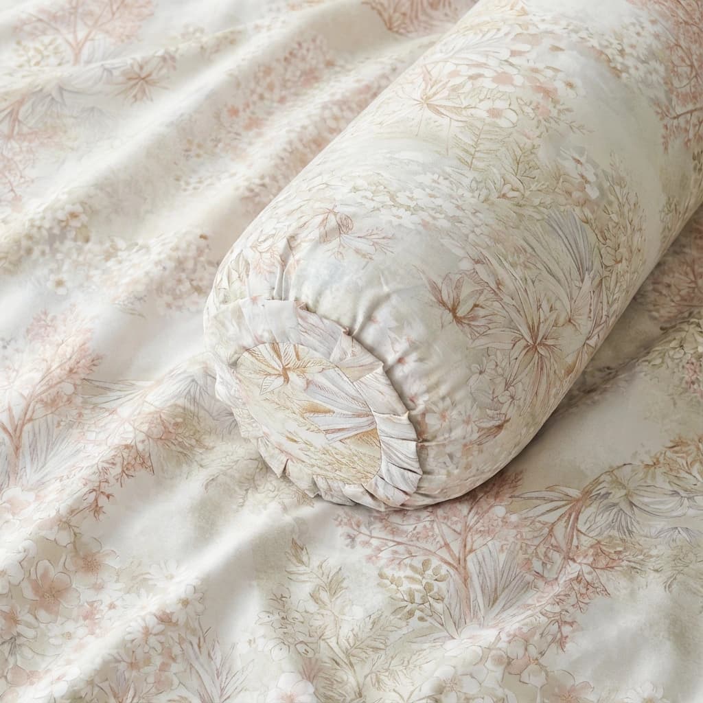 Vỏ Gối Ôm Lụa Tencel 60s Spring 70x100 Có Bèo